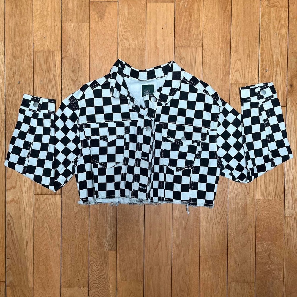 Wild Fable | Checkered (Denim) Jacket